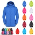 thumbnail image 1 of Raincoat for Men Rain Jacket Windbreaker Waterproof Jacket Raincoat Cycling Running Hiking Gear Hood Lightweight Packable, 1 of 8