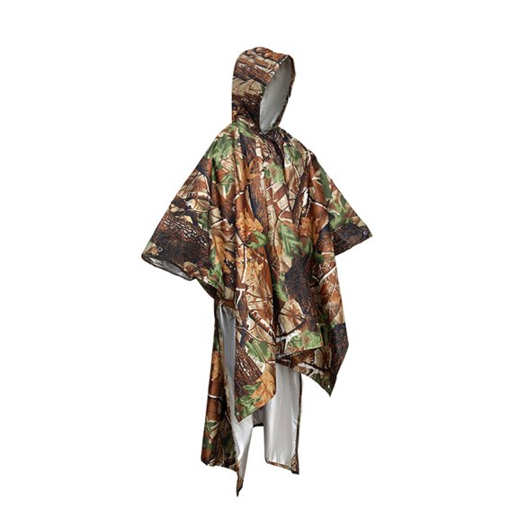 Raincoats Unisex Hooded Rain Ponchoes with Pocket Backpacks Rain Cover Camping Tent Picnics mats
