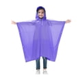 thumbnail image 1 of Raincoats for Kids Light Waterproof Boys Rain Jacket Reusable Rain Ponchos with Hood Lightweight Rain Poncho 5-10 Years, 1 of 4