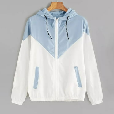 Raincoats for Women Waterproof Rain Jacket Lightweight Active Outdoor Trench Raincoat Zip up Windbreaker with Hood Travel Jacket