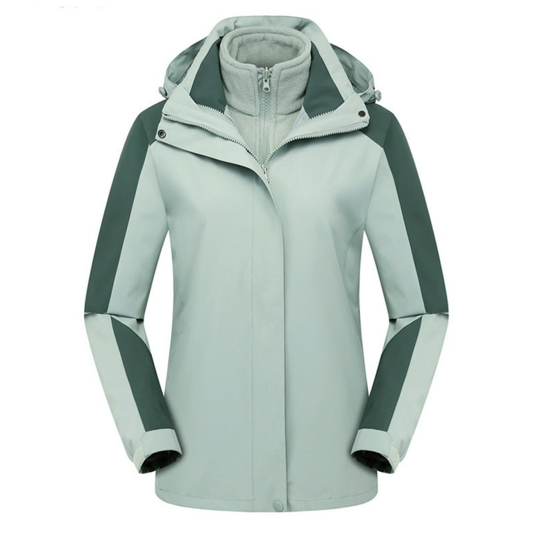 Mint green rain jacket sale