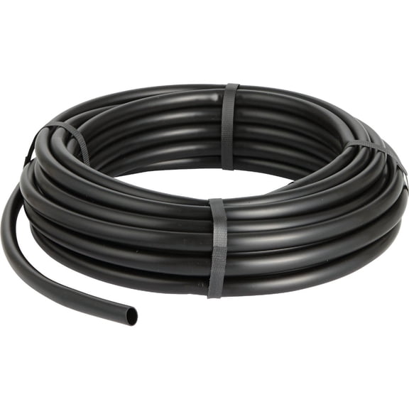 Raindrip 052005P 1/2-Inch by 50-Feet Black Poly Drip Watering Hose