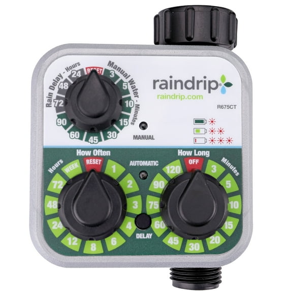 Hose-End Automatic Water Timer, Analog
