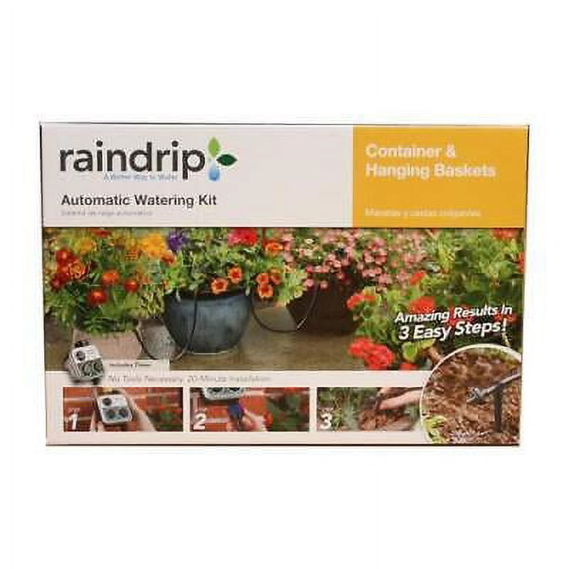 Raindrip Drip Irrigation Plant Watering Kit - Walmart.com