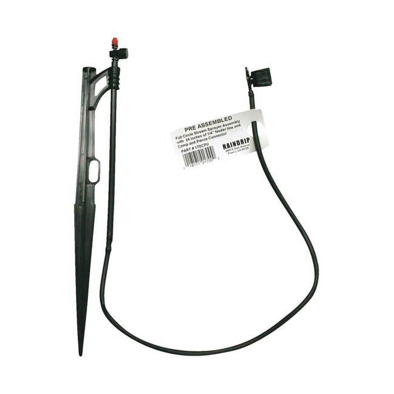 Raindrip For 1/4 in. Tubing Drip Irrigation Tubing Stake 13 in. H 1 pk