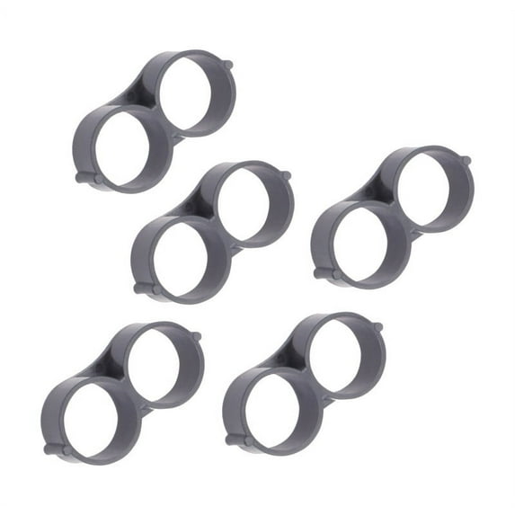 Raindrip R301CT Hose End Clamp, 1/2 in Hose, Poly