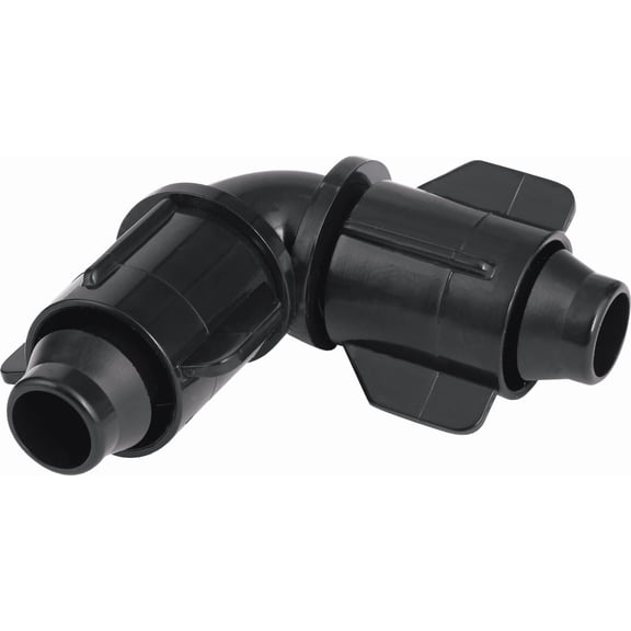Raindrip Stretch 'N Lock Elbow - Pack of 4 Garden & Landscape Use, Standard Connection