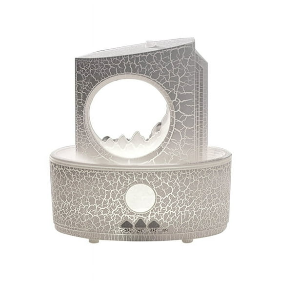 Raindrop Humidifier for Bedroom, Diffuser with Ambient Light,Suitable for Bedrooms, Hotels, Gyms and Yoga Rooms. US Plug