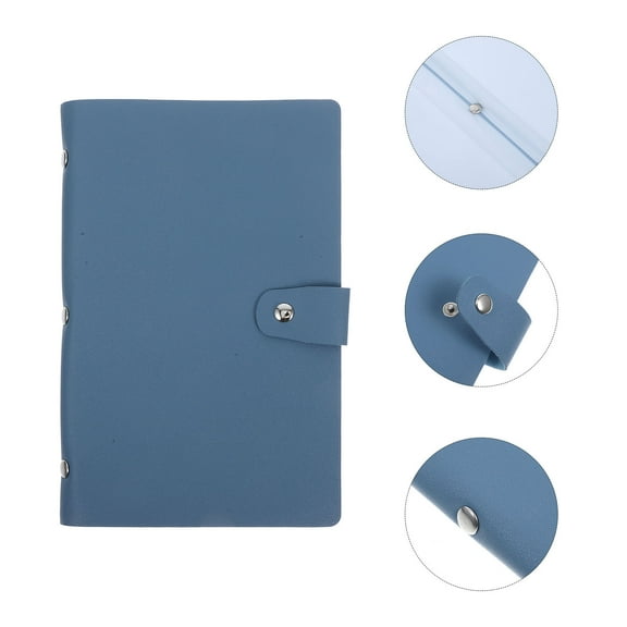 Raindrops 1 Book Invoice Folder Office Bill Storage Album Business Bill Album Desktop Document Organizer Office Folder