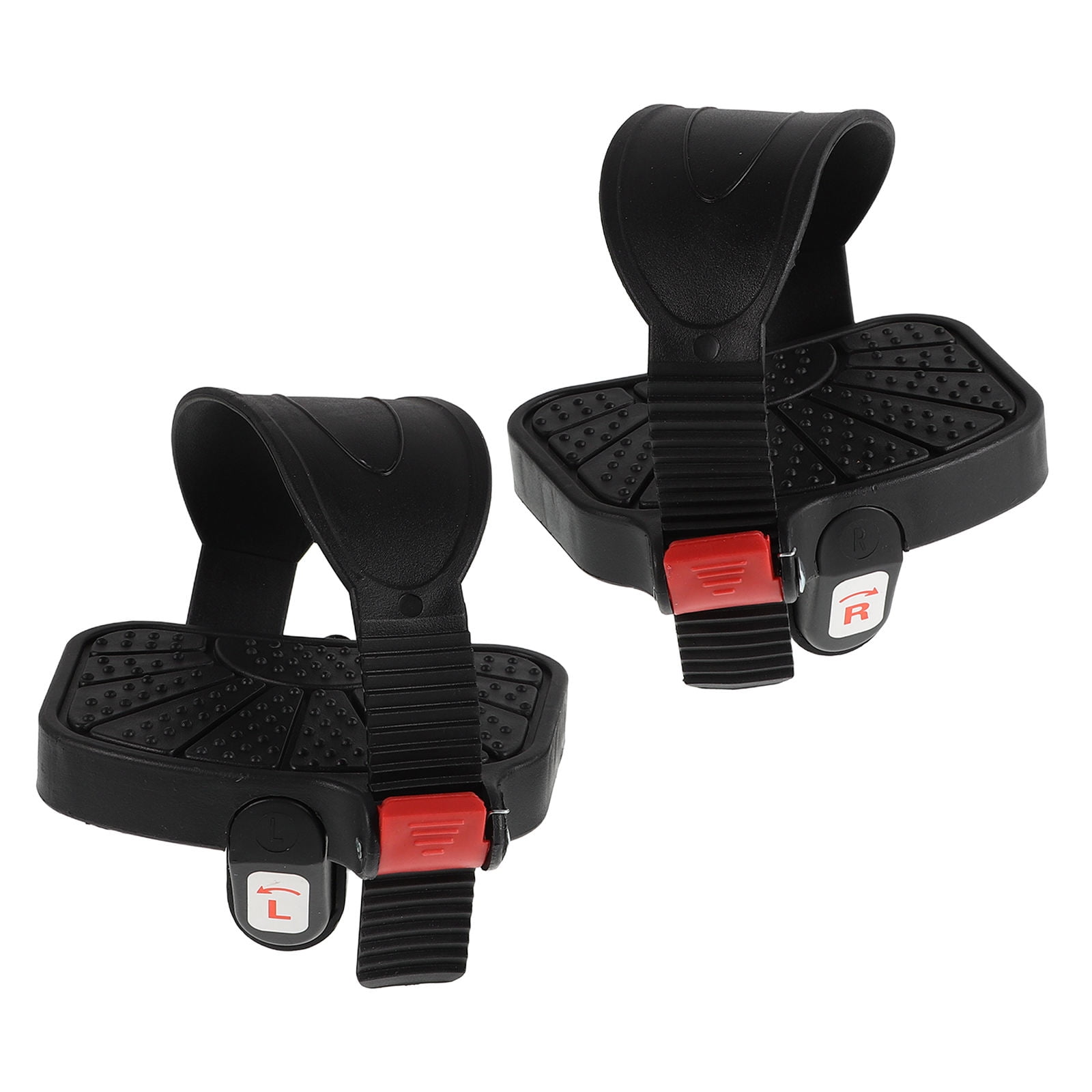 Rudermaschine Ersatz Pedale 1 Paar - Anti-Rutsch Fitness Pedale