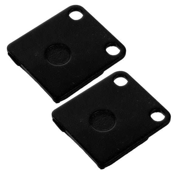 Raindrops 1 Pair Black Free Brake Pads for Adventure Riders on 1.8x1.6x0.2in