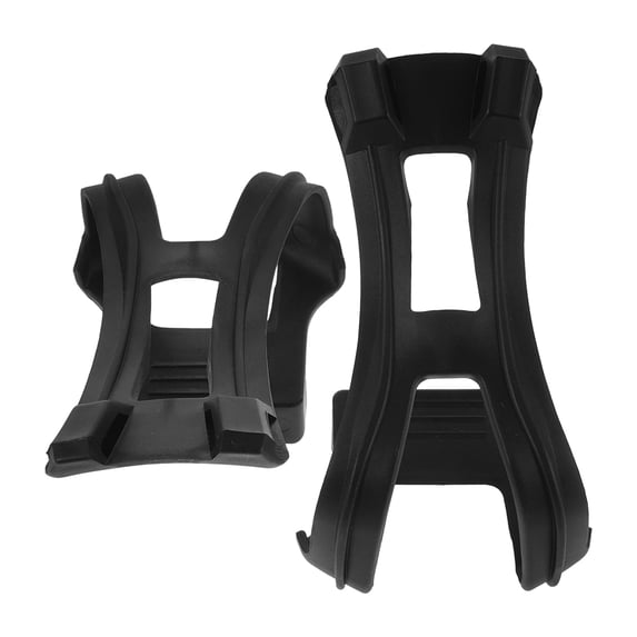 Worgeous 1 Pair Replaceable Cycling Toe Cage for Exercise Bike Flexible Foot Toe Clips Gym Accessories