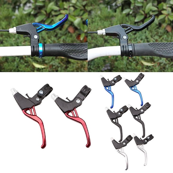 Raindrops Aluminum Alloy Mountain Bike Brake Levers, 1 Pair with Folding Design for Cycling Performance