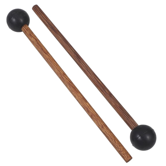 Raindrops Percussion Sticks 1 Pair with Smooth Rubber Grip for Professional Musicians and Drummers