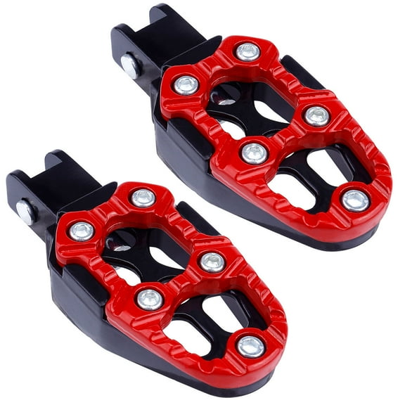 Raindrops 1 Pair Red Efficient Power Transfer Pedals for Electric Vehicles and Cars