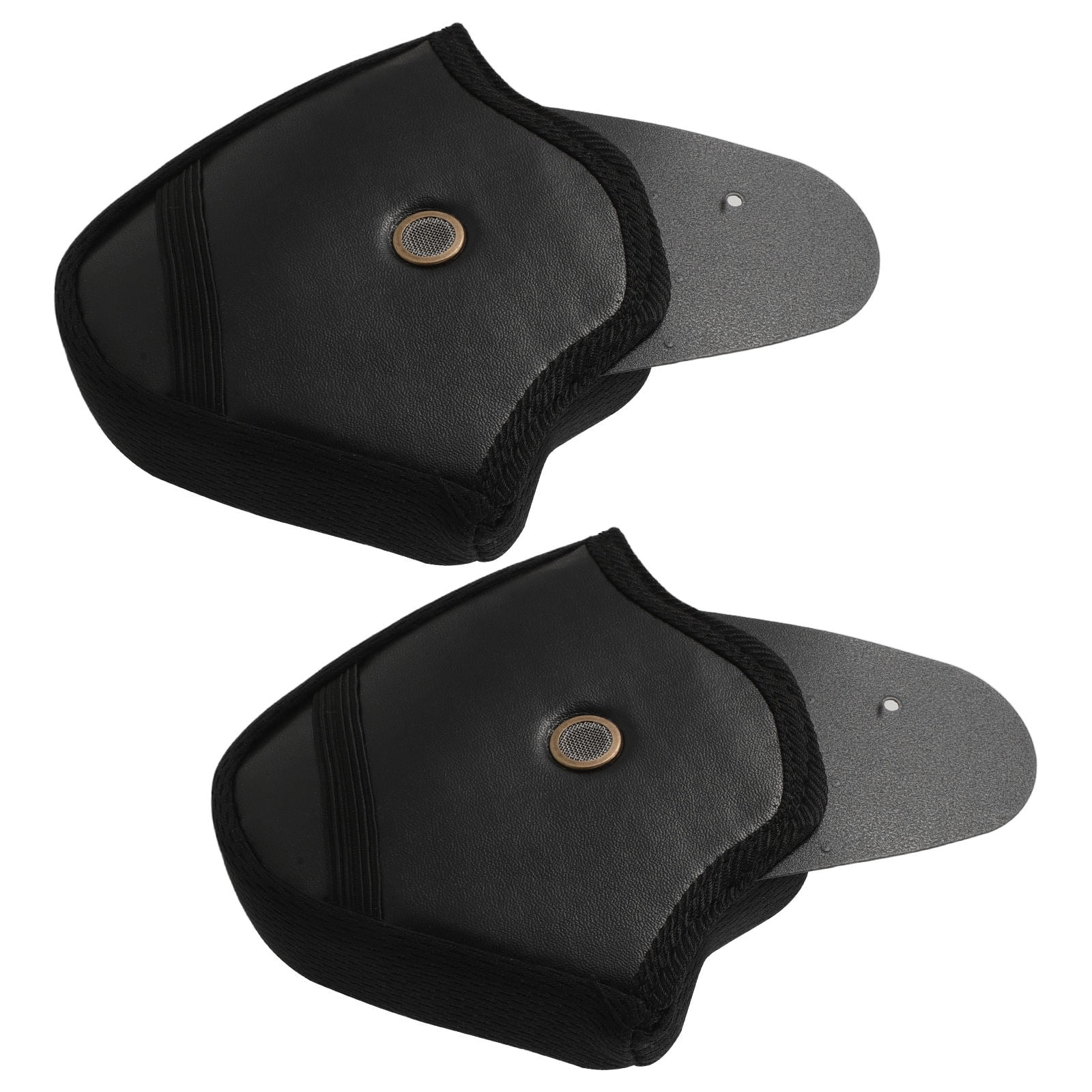 Raindrops 1 Pair Removable Earmuffs For Motorbike Helmets Adjustable ...
