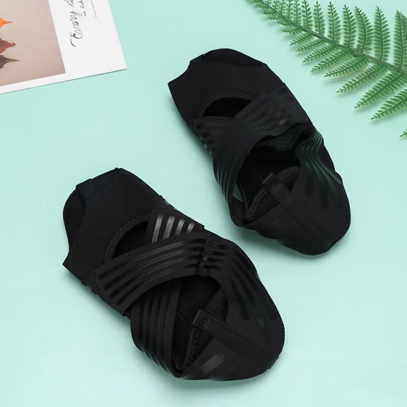 Raindrops 1 Pair Yoga Socks Women Black Silicone For Ballet Barre Dance