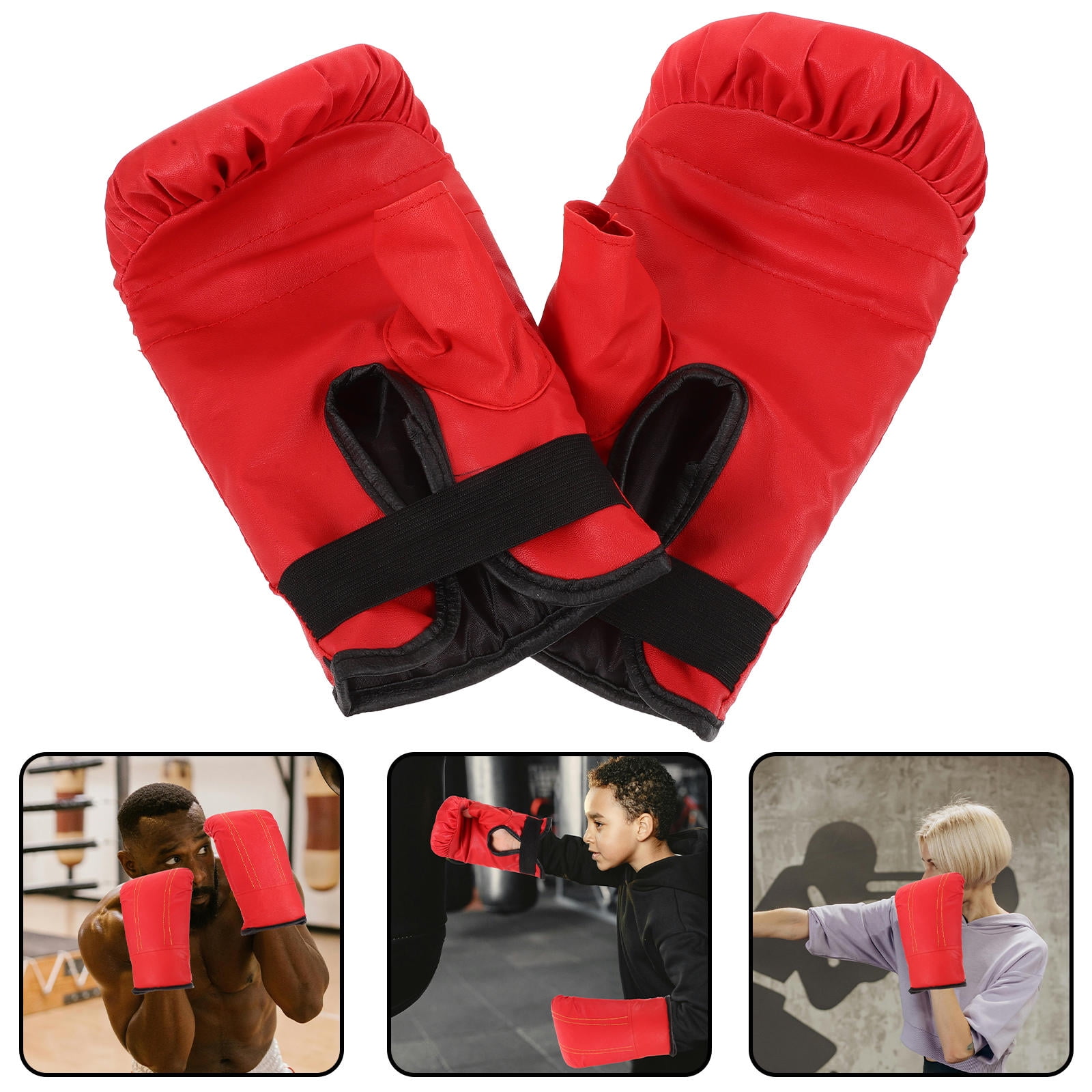Raindrops Lightweight Boxing Gloves for Women, 1 Pair Training Gloves with Foam Liner for Exercise