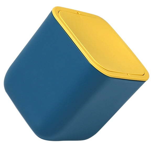 Raindrops 1 Pc Trashcan With Lid Assorted Color Mini For Ashtray Travel General Users