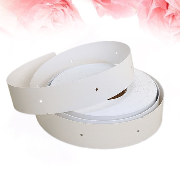 Raindrops 1 Roll Apparel Tag Blank Hangtags for Fashion Retail Craft Projects by Retailers and Artists 4.5x0.4in