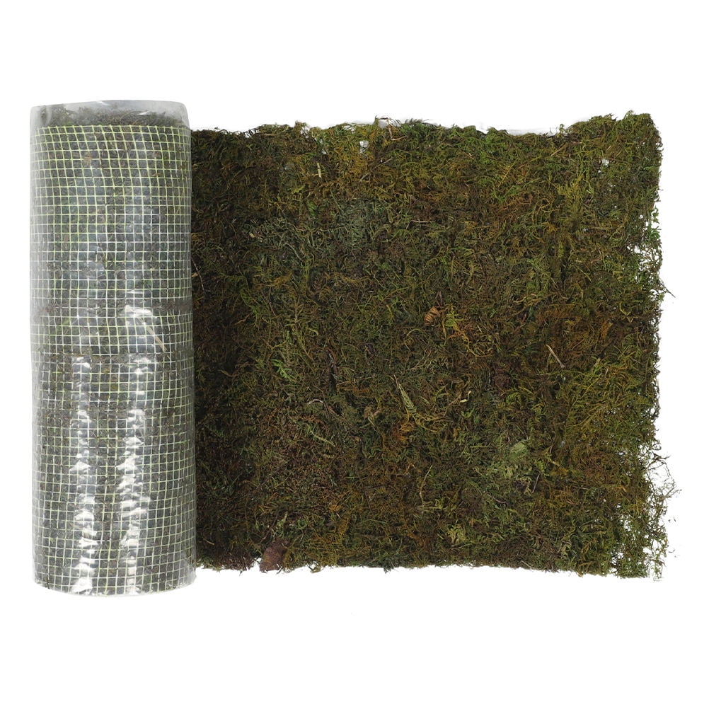 Raindrops Artificial Moss Pad Green for Landscapes, Easy to Install, Versatile and Realistic Decorative Moss Mat
