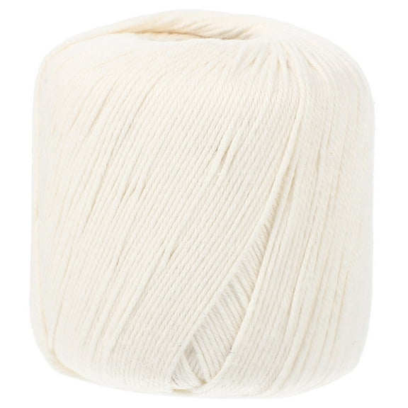 Raindrops Professional Crochet Thread White Worsted Weight Yarn for Jewelry Making