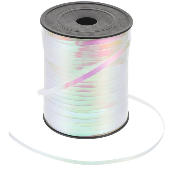 Raindrops 1 Roll Colorful Party Streamers for General Users and Diy Enthusiasts Rainbow and White