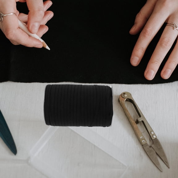 Raindrops 1 Roll Elastic Rope for Jewelry Making White Polypropylene Yarn Crafting