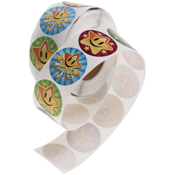 Raindrops Encouragement Stickers for Classroom Use with Strong Adhesive and No Trace