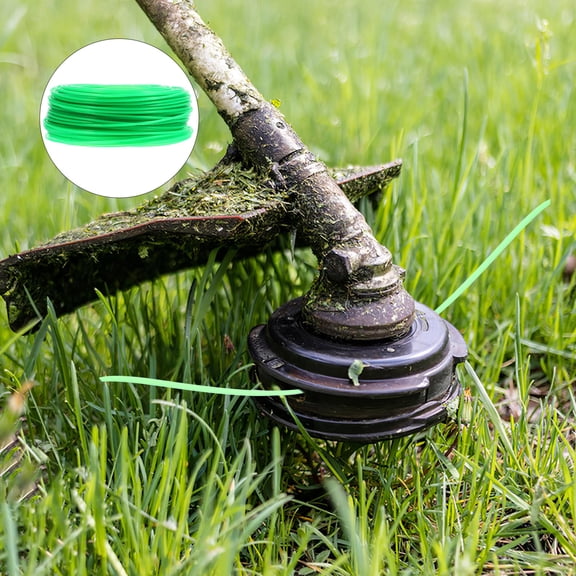 Raindrops Smooth Green Nylon Cutting Trimmer Rope for Lawn and Garden Use