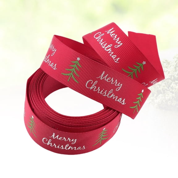 FOMIYES Red Satin Ribbon Roll for Wrapping, Crafts, Party Decorations, Projects, and Uses