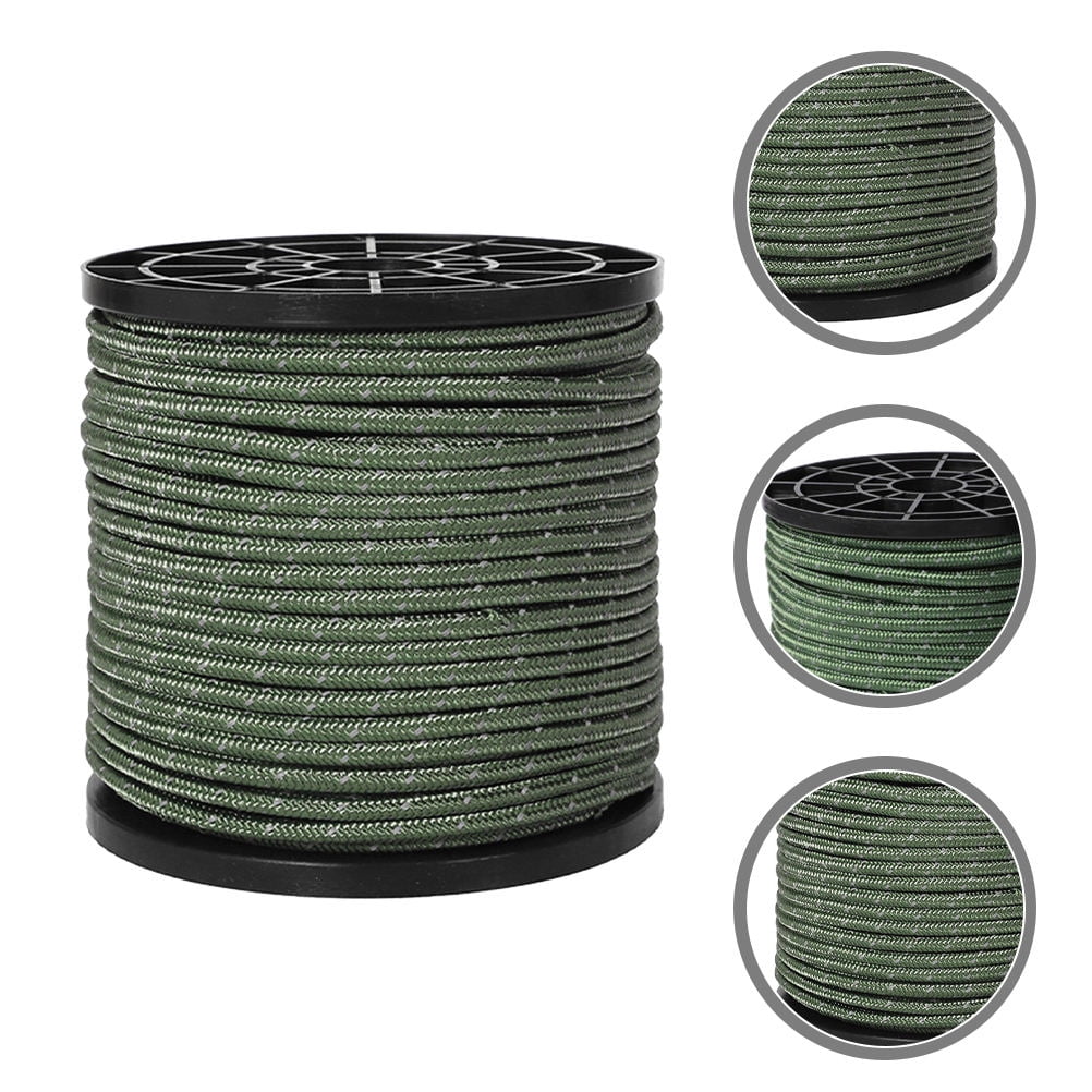 Raindrops 1 Roll of Camping Tent Ropes Reflective Canopy Ropes Tent ...