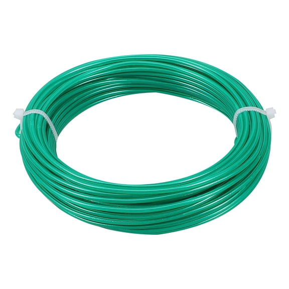 Raindrops Home Use 1 Roll Craft Floral Wire Green PVC PE Galvanized Iron For Flower Arranging And Fixing