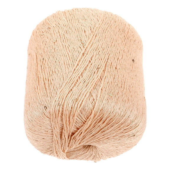 Raindrops Chunky Crochet Yarn in Beige Linen Lace for Knitting, Crafting, and Home Decor Projects