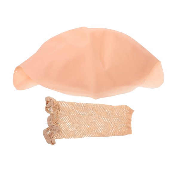Raindrops 1 Set Bald Caps Makeup Latex Bald Head Wig Bald Hat Halloween Party Cosplay Accessory