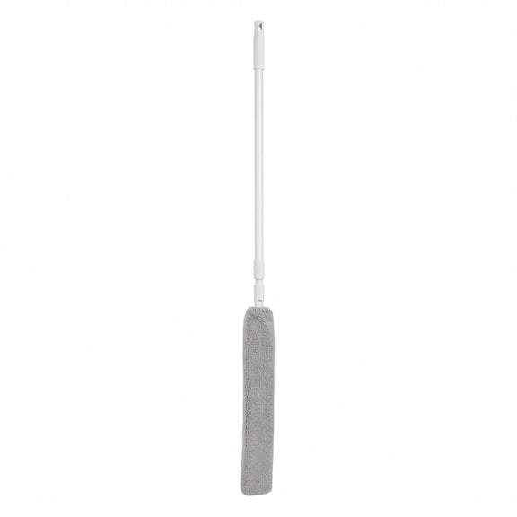 FOMIYES Microfiber Duster Extendable Grey for Blinds and Cobwebs 1Set
