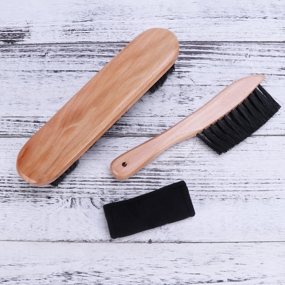 Raindrops 1 Set Billiard Table and Rail Brush Pool Table Cleaner Horseshoe Shape 23 x 21 x 4.3 cm