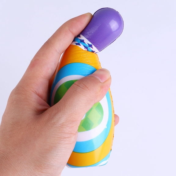 Raindrops 1Set Portable Bowling Game Set Assorted Color Indoor Outdoor Use