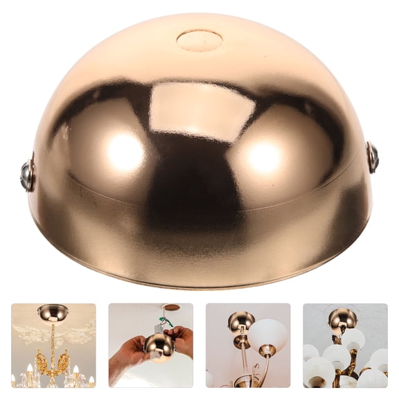 Raindrops 1 Set Ceiling Canopy Pendant Light Lamp Holder Decorative Dome Ceiling Plate Canopy Kit