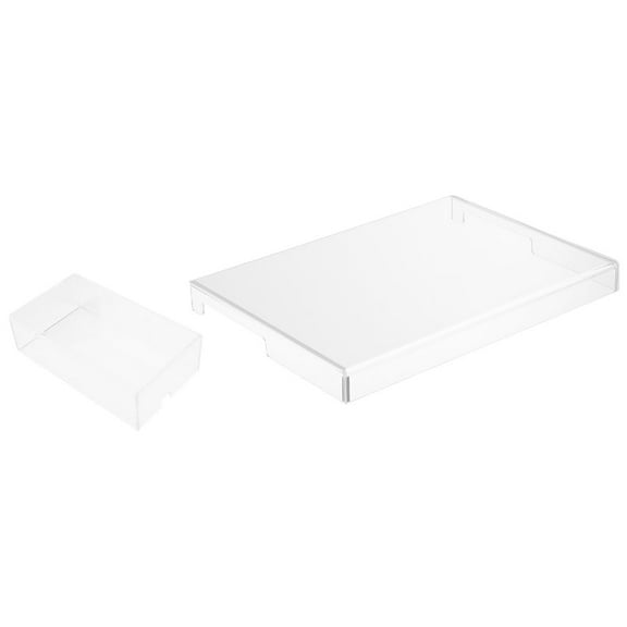 Raindrops 1 Set Clear Acrylic Keyboard Mouse Protector Dustproof Keyboard Waterproof Cover Anti-cat Protective Case for Laptop  Desktop Mechanical Keyboards