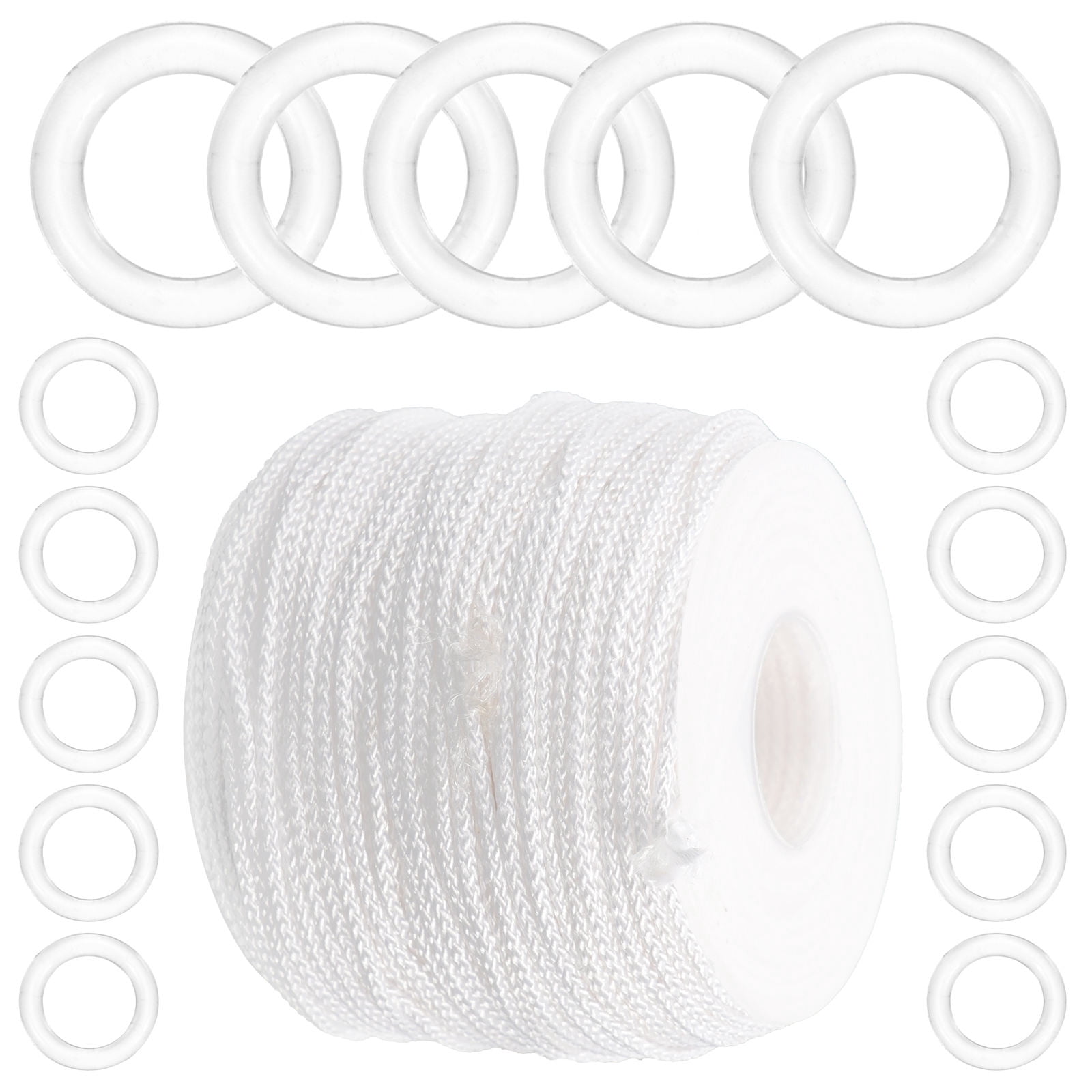 Raindrops 1 Set Diy Roman Shade Kit Including 50m Length Cord and Round ...