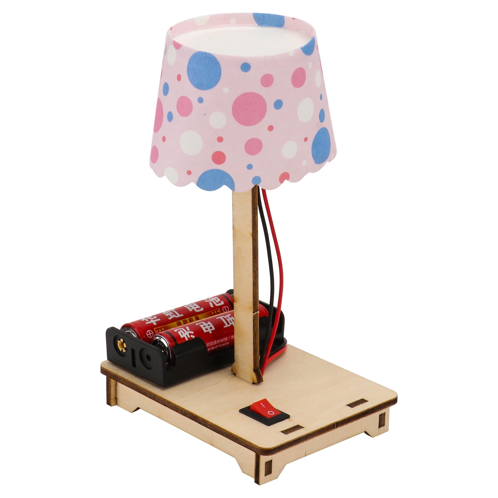 Raindrops 1 Set Diy Table Lamp Kit Square Multi Colorful Table Lamp ...