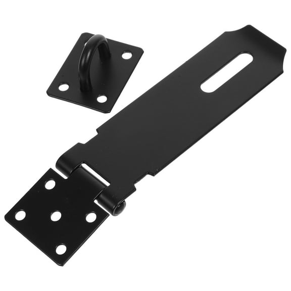 Raindrops 1 Set Door Security Hasp Heavy Duty Gate Lock Hasp Stainless Steel Padlock Hasp