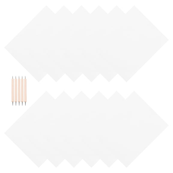 Raindrops 1Set Assorted Color Transfer Paper and Tracing Stylus Dotting Tools for Sketching and Wood Burning