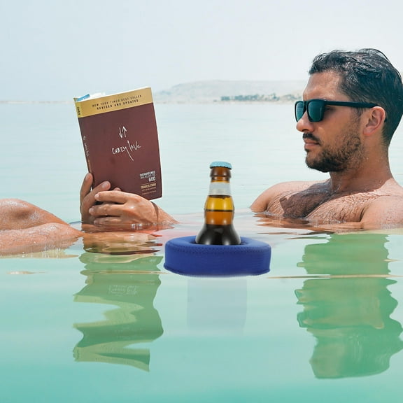 Raindrops 1 Set Floating Cooler Neoprene for Beverages at Pool and Beach