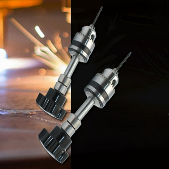 Raindrops Miniature Hand Drill Set for Precise Crafting with Plastic Handle, Ideal for Model Making and Detailed Work