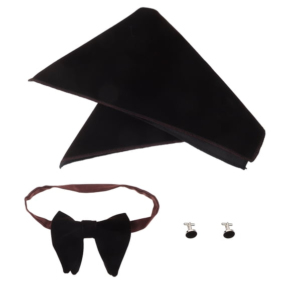 FOMIYES Men's Formal Accessories Set - Tuxedo Bow Tie and for Weddings, Parties, and Special Occasions