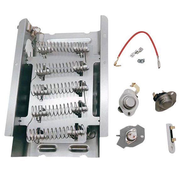 Raindrops 1 Set Heating Element for Dryer Laundry Drying Copper 10.0X5.5X2.4In