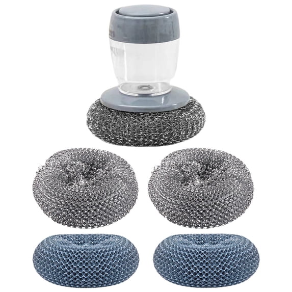 Raindrops Cleaning Brush Assorted Color 1 Set 3.9x3.5x3.5in