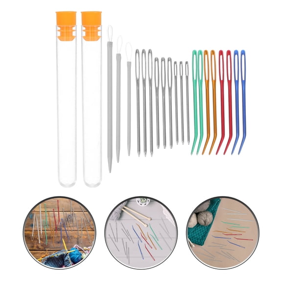 LABRIMP Assorted Color Yarn Sewing Needle Set for Tapestry and Craft Projects, Ideal for Sewers, 1 Complete Set